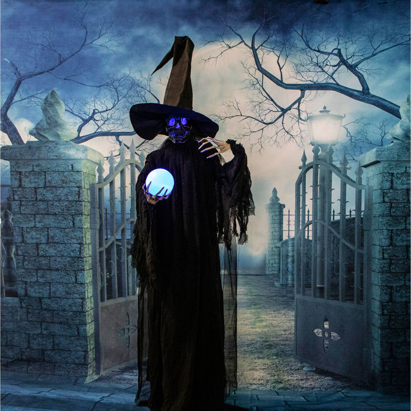 Selling Gothic Halloween Lifesize Standing Witch Prop